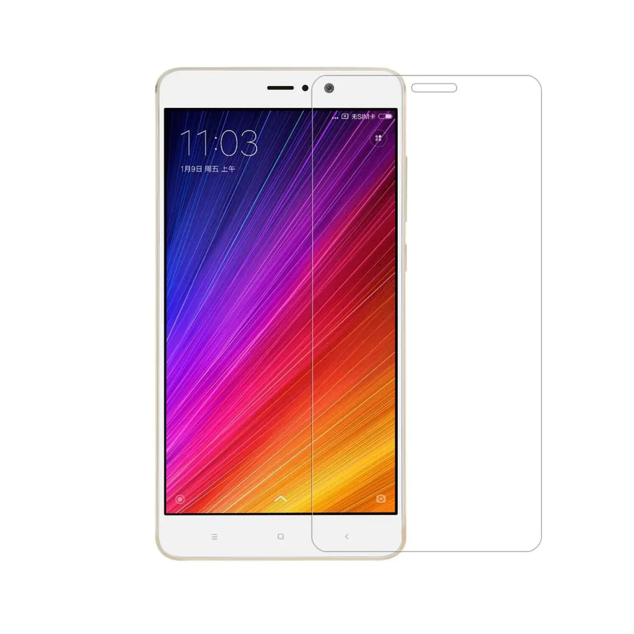 محافظ صفحه نمایش شیشه ای نیلکین مناسب موبایل شیاومی Mi 5S پلاس