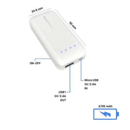 RAVPower RP-PB060 6700mAh Power Bank
