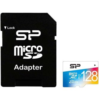 کارت حافظه microSDXC سیلیکون پاور مدل Color Elite کلاس 10 استاندارد UHS-I U1 سرعت 75MBps همراه با آداپتور SD ظرفیت 128 گیگابایت کارت حافظه microSDXC سیلیکون پاور مدل Color Elite کلاس 10 استاندارد UHS-I U1 سرعت 75MBps همراه با آداپتور SD ظرفیت 128 گیگابایت