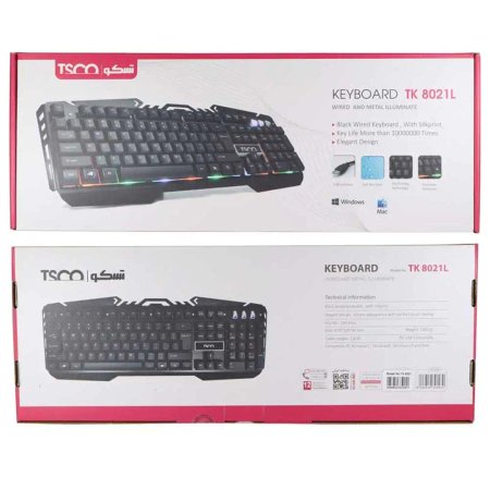 کیبورد تسکو مدل TK 8021L