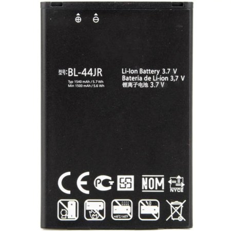 باتری مدل BL-44JR با ظرفیت 1540mAh مناسب موبایل ال جی D160 L40