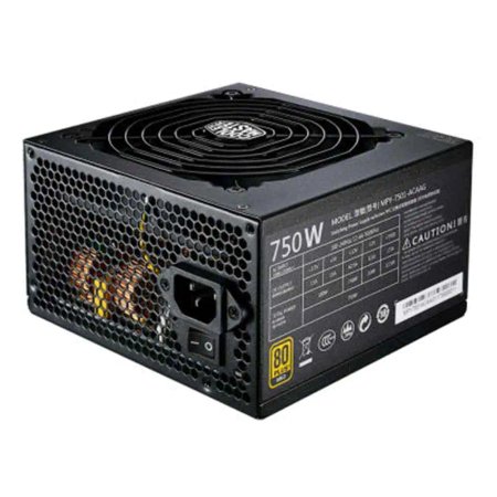 منبع تغذیه کامپیوتر کولر مستر مدل GOLD 750W A/EU