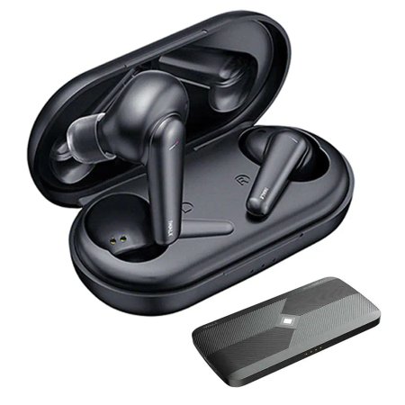 هدفون بی سیم آی واک مدل BTA003 به همراه شارژر بی سیم مدل ADS008