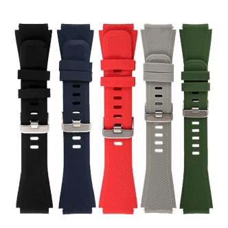 بند سیلیکونی ساعت هوشمند سامسونگ Gear Silicon Watch Band for 22mm بند سیلیکونی ساعت هوشمند سامسونگ Gear Silicon Watch Band for 22mm