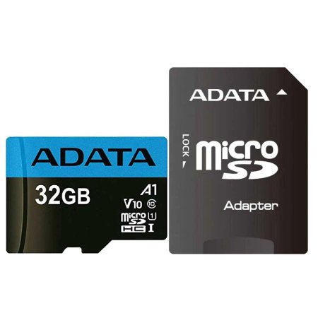 کارت حافظه microSDHC ای دیتا مدل Premier V10 A1 کلاس 10 استاندارد UHS-I سرعت 85MBps همراه با آداپتور SD ظرفیت 32 گیگابایت