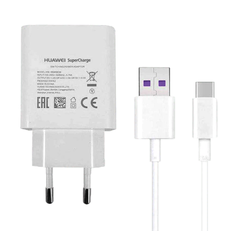 شارژر دیواری هوآوی مدل HW-050450E00 به همراه کابل تبدیل USB-C