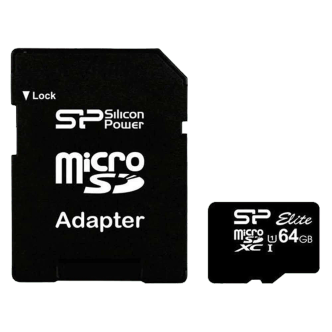 کارت حافظه microSDXC سیلیکون پاور Color Elite کلاس 10 سرعت 85MBps همراه با آداپتور SD ظرفیت 64GB کارت حافظه microSDXC سیلیکون پاور Color Elite کلاس 10 سرعت 85MBps همراه با آداپتور SD ظرفیت 64GB