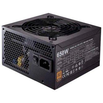 منبع تغذیه کامپیوتر کولر مستر مدل MWE Bronze 650