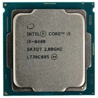 پردازنده مرکزی اینتل سری Coffee Lake مدل Core i5-8400 Tray پردازنده مرکزی اینتل سری Coffee Lake مدل Core i5-8400 Tray