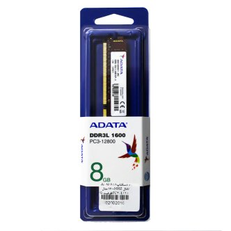 رم کامپیوتر ای دیتا مدل  DDR3 1600MHz 240Pin Unbuffered DIMM ظرفیت 8 گیگابایت