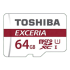 Toshiba EXCERIA M302-EA 90MBps microSDXC 64GB With SD Adapter