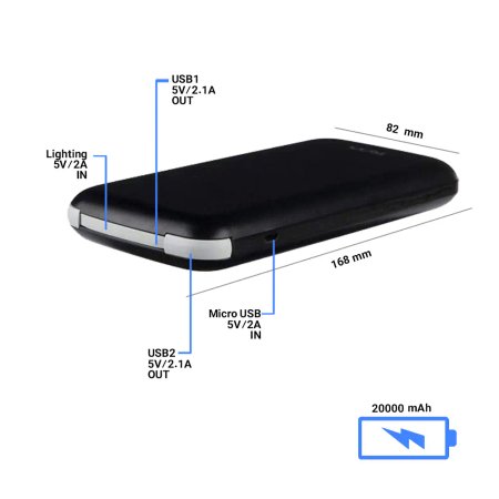 TSCO TP 877 20000mAh Power Bank