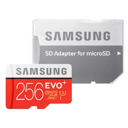 کارت حافظه microSDXC سامسونگ Evo Plus کلاس 10  سرعت 100MBps  با آداپتور SD ظرفیت 256GB