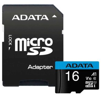 کارت حافظه microSDHC ای دیتا مدل Premier کلاس 10 استاندارد UHS-I U1 سرعت 100MBps ظرفیت 16 گیگابایت به همراه آداپتور SD کارت حافظه microSDHC ای دیتا مدل Premier کلاس 10 استاندارد UHS-I U1 سرعت 100MBps ظرفیت 16 گیگابایت به همراه آداپتور SD