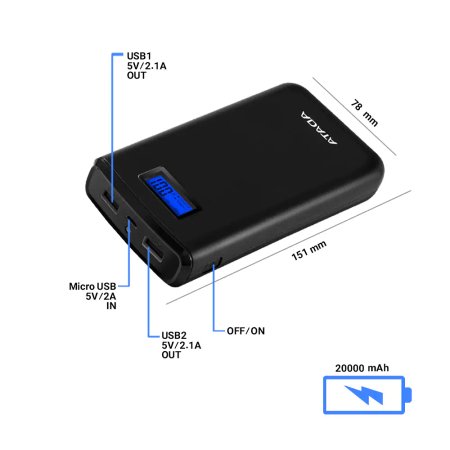 Adata S20000D 20000mAh Power Bank