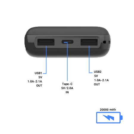 Silicon Power C200 20000mAh Power Bank