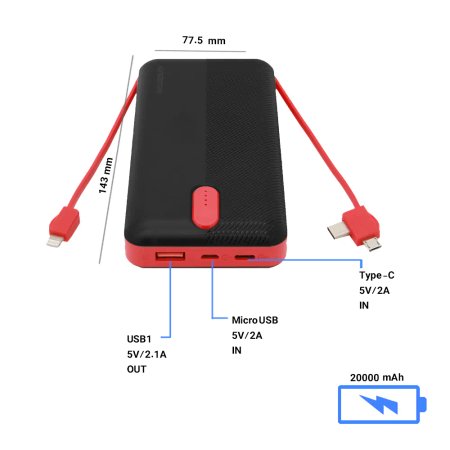 KingStar KP20030 20000mAh Power Bank