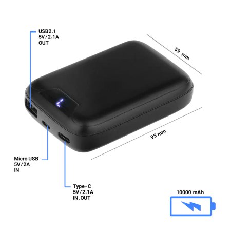 TSCO TP 825L 10000mAh Power Bank
