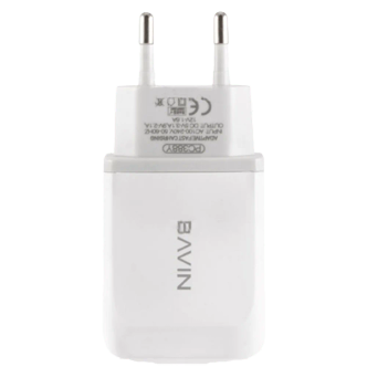 شارژر دیواری باوین مدل PC 388Y به همراه کابل تبدیل Micro USB