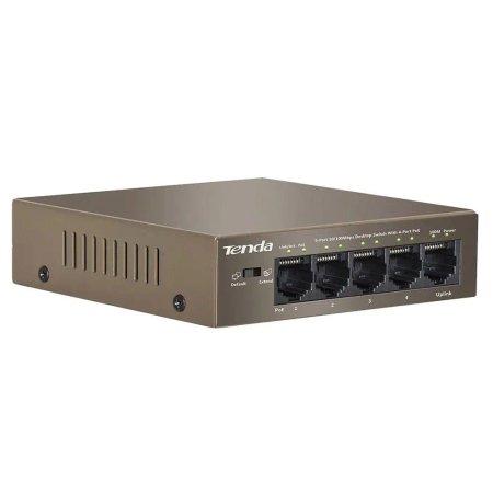 سوییچ 5 پورت 10/100 Mbps تندا مدل TEF1105P-4-63W