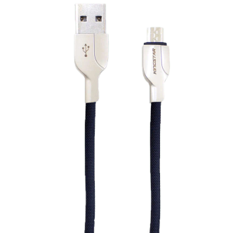 کابل تبدیل USB به microUSB کینگ استار مدل K37 A طول 1 متر کابل تبدیل USB به microUSB کینگ استار مدل K37 A طول 1 متر