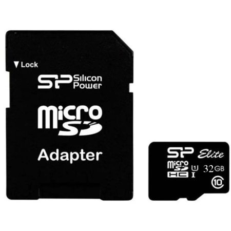 کارت حافظه microSDHC سیلیکون پاور Color Elite کلاس 10  سرعت 85MBps همراه با آداپتور SD ظرفیت 32GB