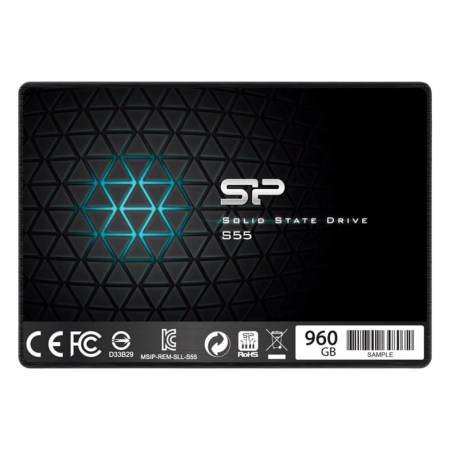 Silicon Power Slim S55 SATA3.0 Internal SSD - 960GB
