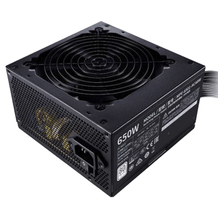 منبع تغذیه کامپیوتر کولر مستر مدل MWE white 650