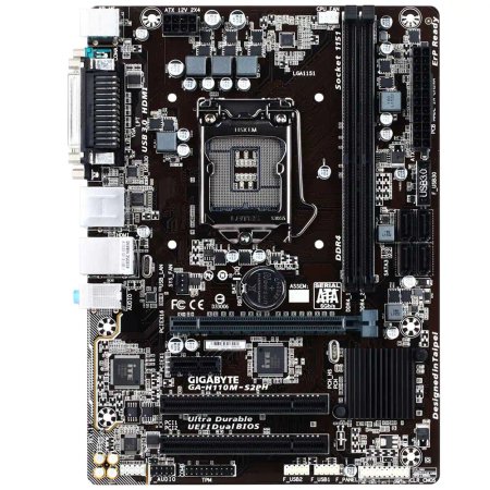 مادربرد گیگابایت مدل GA-H110M-S2PH rev. 1.0