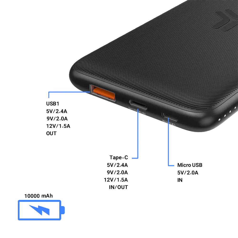 Baseus PPS10-01 S10 Bracket 10000mAh Power Bank