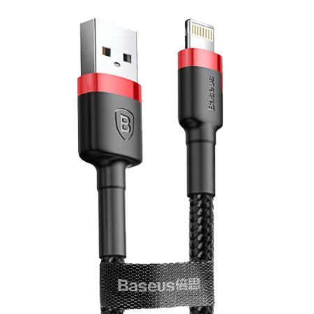 کابل تبدیل USB به لایتنینگ باسئوس مدل CALKLF-A19 طول 50 سانتی متر