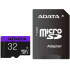 ADATA Premier UHS-I Class 10 80MBps microSDHC 32GB With Adapter