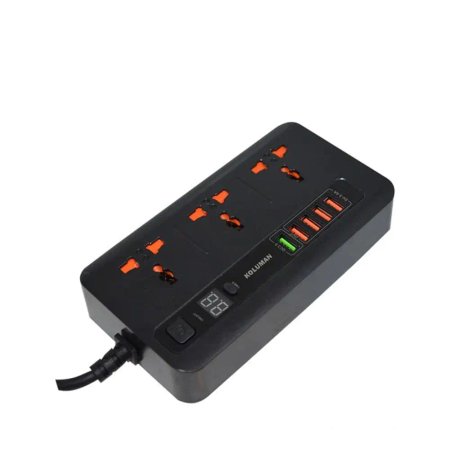 Power Sockets Koluman 5Usb+3 -3.4A -KS-C3