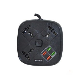 رابط برق وusb شارژ کلومن Koluman مدل KS-C1 رابط برق وusb شارژ کلومن Koluman مدل KS-C1