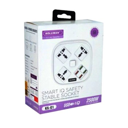 Power Sockets Koluman 4Usb+3 KS-C1