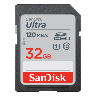 کارت حافظه سن دیسک SDHC مدل Ultra کلاس 10 استاندارد UHS-I U1 سرعت 120MBps ظرفیت 32 گیگابایت کارت حافظه سن دیسک SDHC مدل Ultra کلاس 10 استاندارد UHS-I U1 سرعت 120MBps ظرفیت 32 گیگابایت