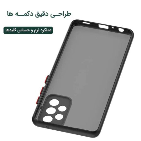 Cover Back Matt Lens Protective Defender Model For Samsung Galaxy A52 4G / A52 5G / A52s