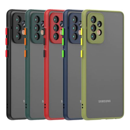 Cover Back Matt Lens Protective Defender Model For Samsung Galaxy A52 4G / A52 5G / A52s