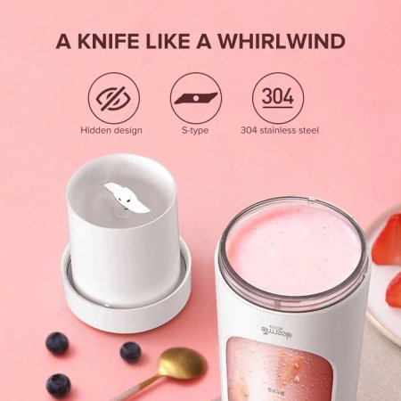 Xiaomi Deerma NU30 Wireless Portable Juicer Blender-1
