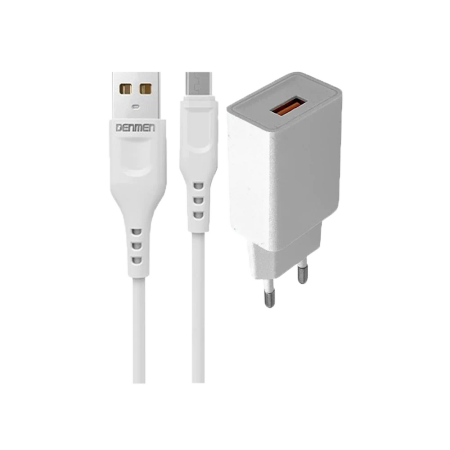 Denmen Fast-Charge Wall charger With Cable Model DC01V