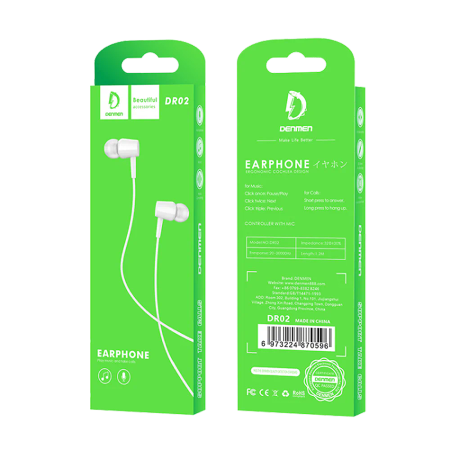  هندزفری دنمن مدل DR02