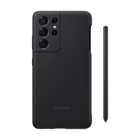 Silicon Samsung Cover With S Pen Suitable for Galaxy S21 Ultra/ S21 Ultra 5G
