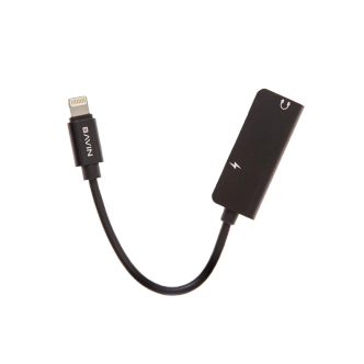 کابل تبدیل جک 3.5mm به لایتنینگ باوین مدل AUX-25