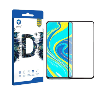 محافظ صفحه نمایش تمام صفحه +Lito D مناسب برای گوشی شیائومی Redmi Note 9s / 9 Pro محافظ صفحه نمایش تمام صفحه +Lito D مناسب برای گوشی شیائومی Redmi Note 9s / 9 Pro