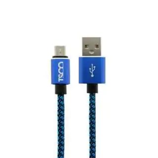 کابل تبدیل USB به microUSB تسکو مدل TC A170 طول 1 متر کابل تبدیل USB به microUSB تسکو مدل TC A170 طول 1 متر