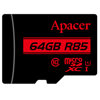 کارت حافظه microSDHC اپیسر مدل AP64G کلاس 10 استاندارد UHS-I U1 سرعت 85MBps ظرفیت 64 گیگابایت کارت حافظه microSDHC اپیسر مدل AP64G کلاس 10 استاندارد UHS-I U1 سرعت 85MBps ظرفیت 64 گیگابایت