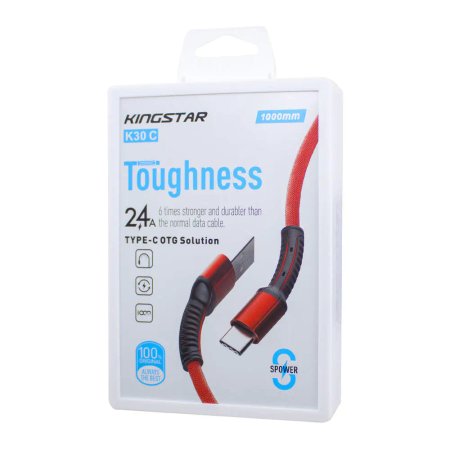 King Star USB to USB-C  cable model K30 C 1M