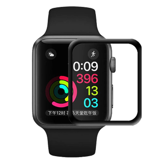 محافظ صفحه نمایش شیشه ای تمام صفحه اپل واچ 40mm محافظ صفحه نمایش شیشه ای تمام صفحه اپل واچ 40mm
