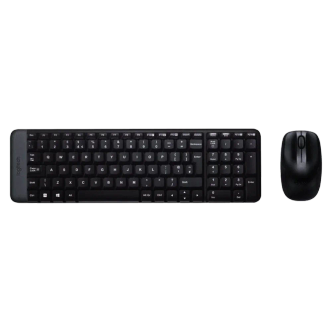 کیبورد و ماوس وایرلس لاجیتک مدل MK220 کیبورد و ماوس وایرلس لاجیتک مدل MK220
