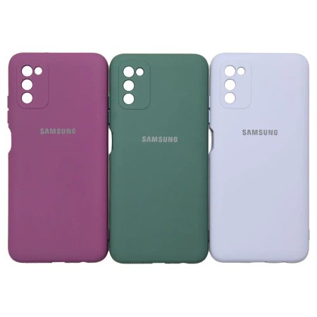 Cover Silicon Camera Protective Suitable for Samsung A03s